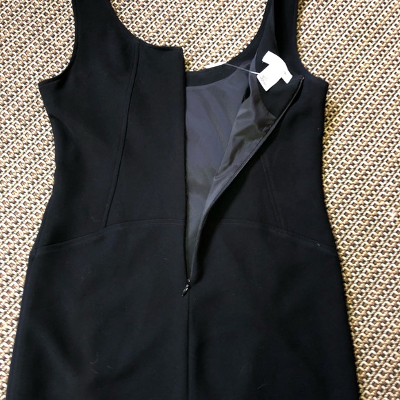 🖤NEW! Calvin Klein Classic Black Sleeveless Mid Length Dress LBD Size 4 - Picture 9 of 14